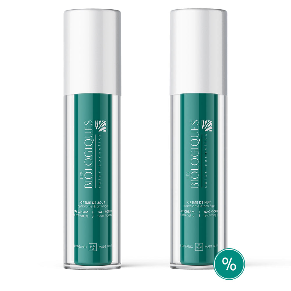 Duo : Tages- und Nachtcreme